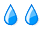 3 raindrops
