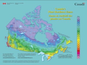 Canada Hardiness Zones